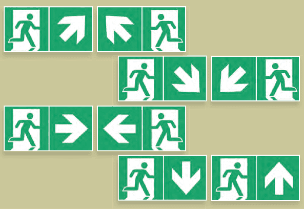 Signalisation des issues d’évacuation