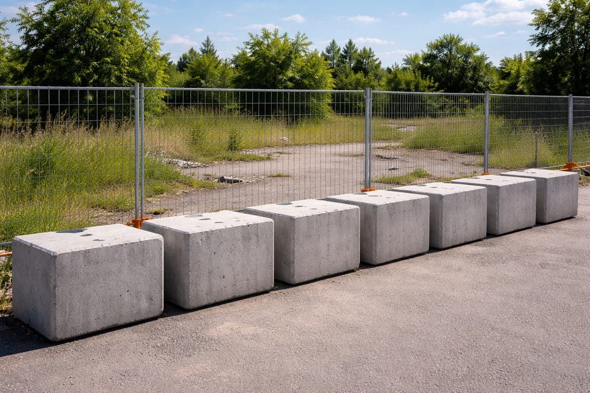 Bloc béton anti-intrusion